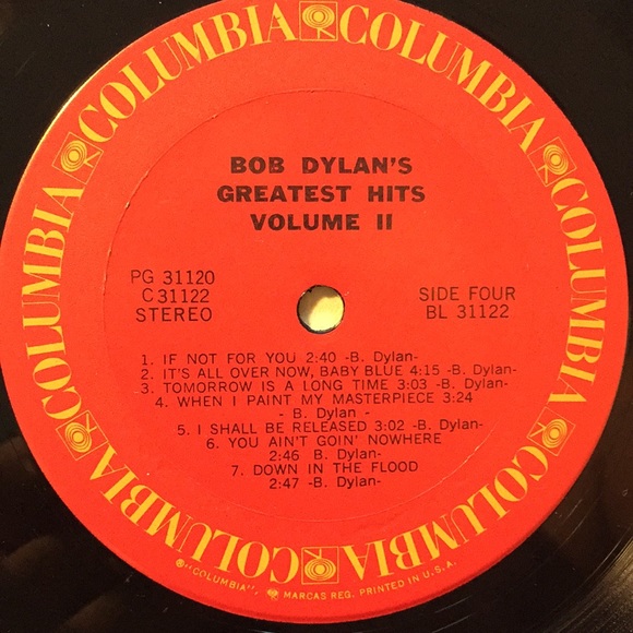 Bob Dylan -“Greatest Hits Volume II” Vinyl 2xLP - Picture 7 of 7